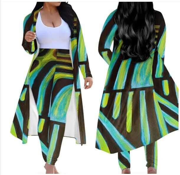 Cardigan tribal polynésien 5.0