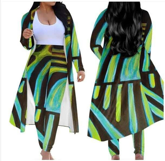 Cardigan tribal polynésien 5.0