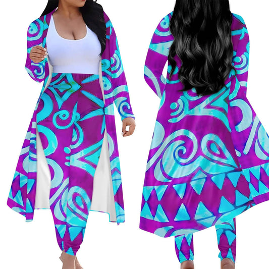 Cardigan tribal polynésien 2.0