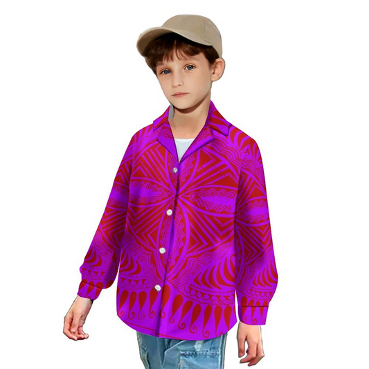 Chemise enfant manches longues tapa