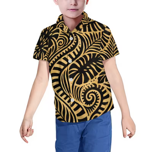 Chemise enfant manches courtes