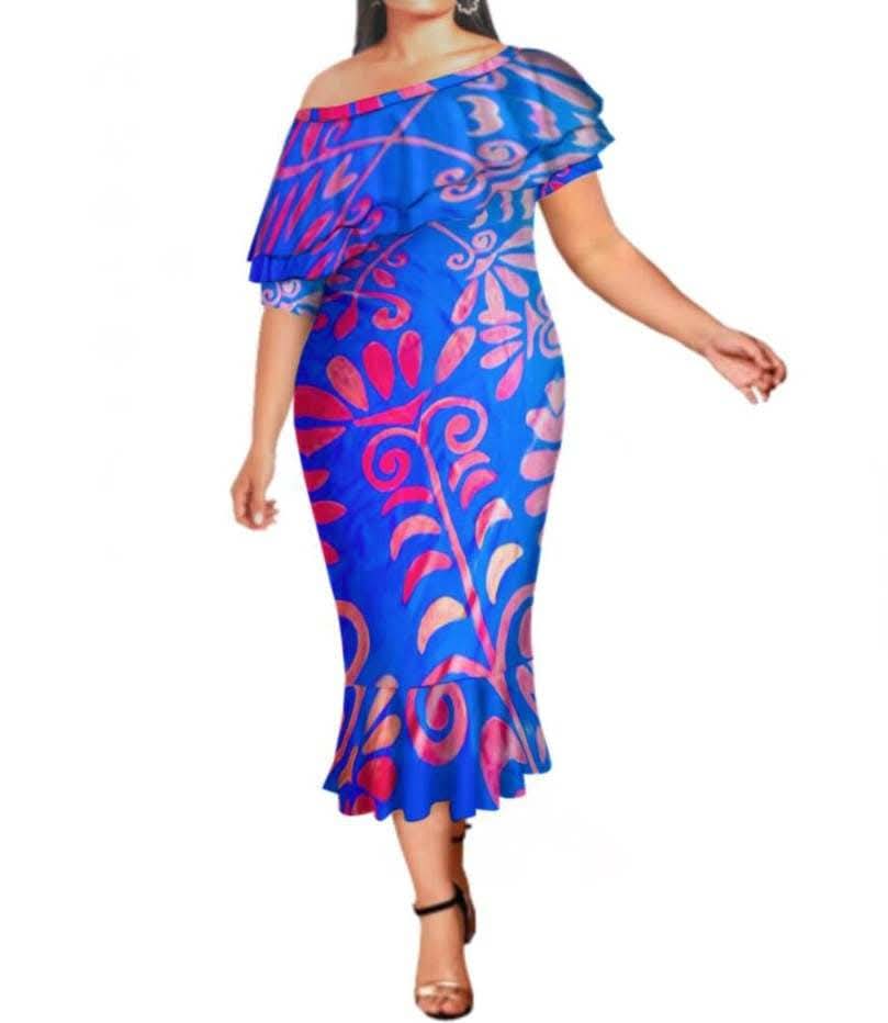 Robe longue tribal