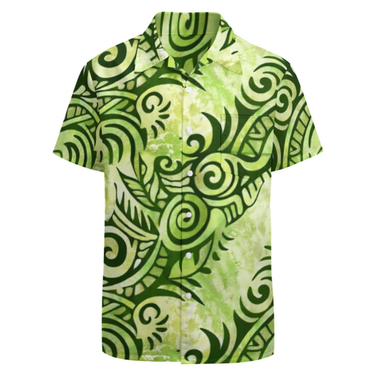 Chemise homme art polynésien