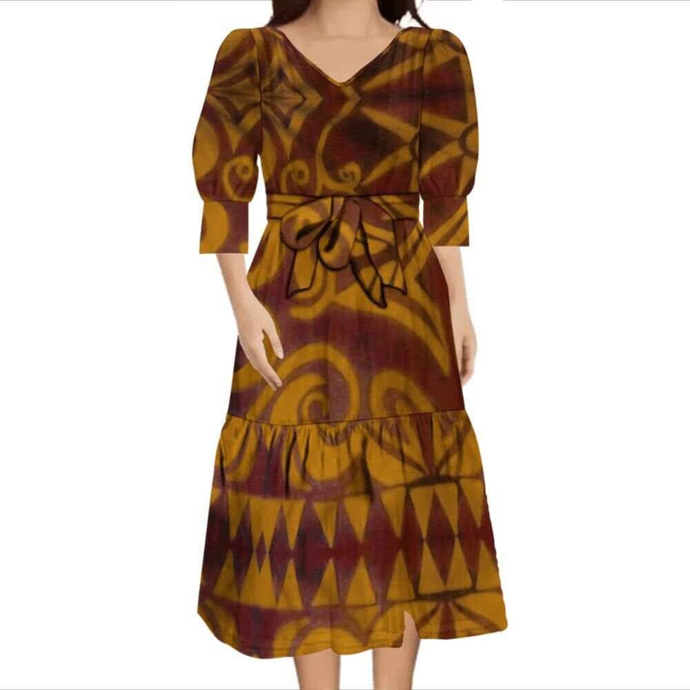 Robe courte tribal