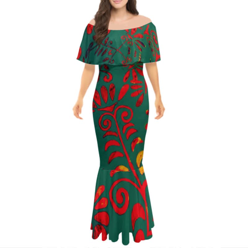 Robe longue tribal