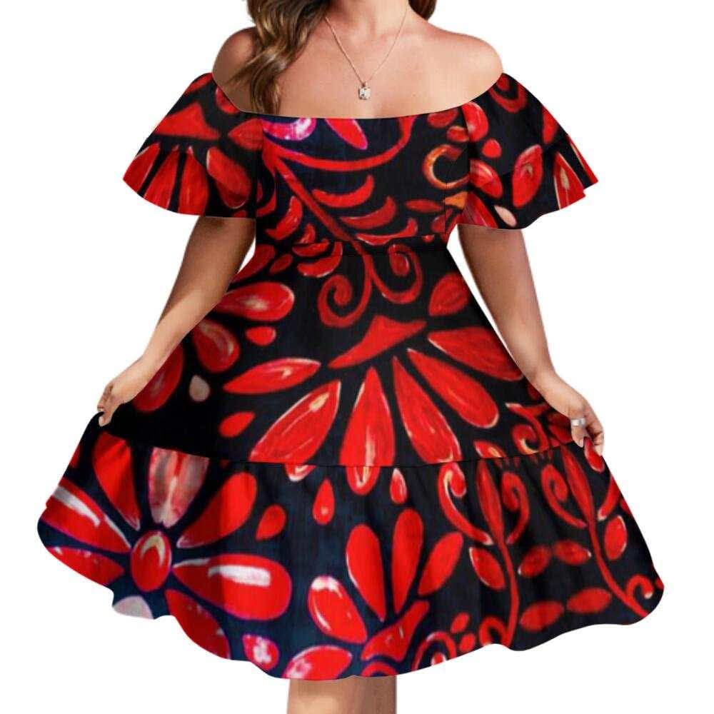 Robe courte tribal
