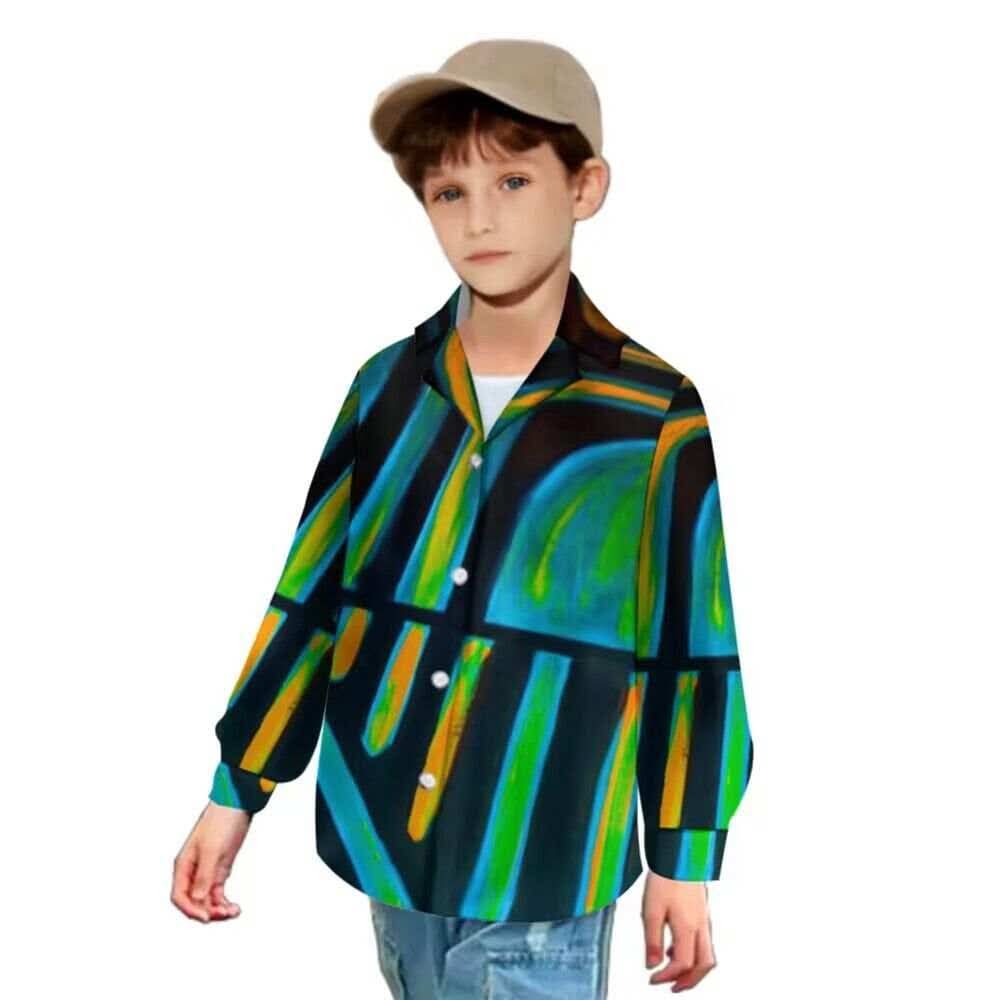 Chemise enfant art polynésien(1)