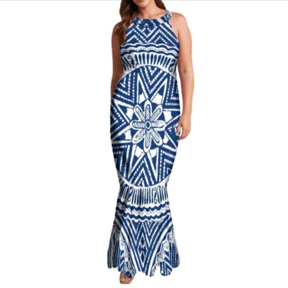 Robe longue mode tribal