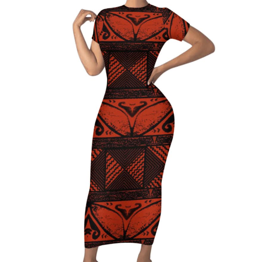 Robe longue mode tribal