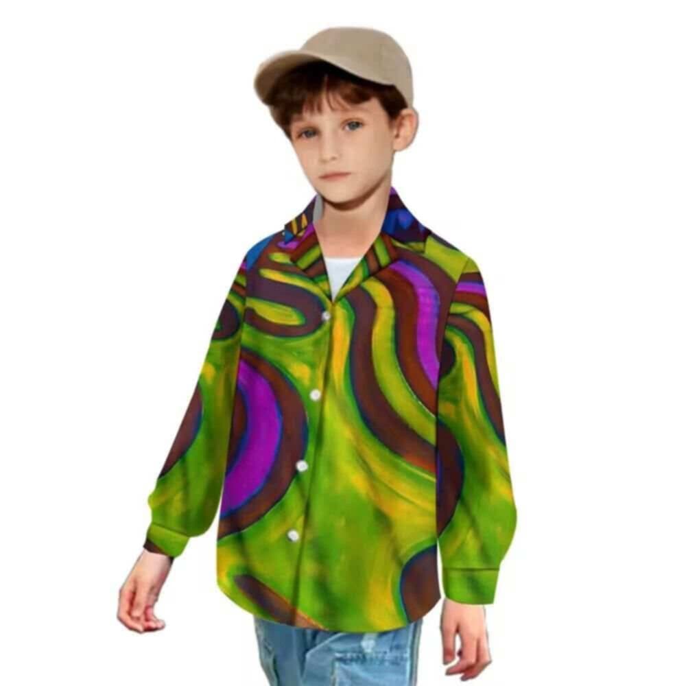 Chemise enfant art polynésien(3)