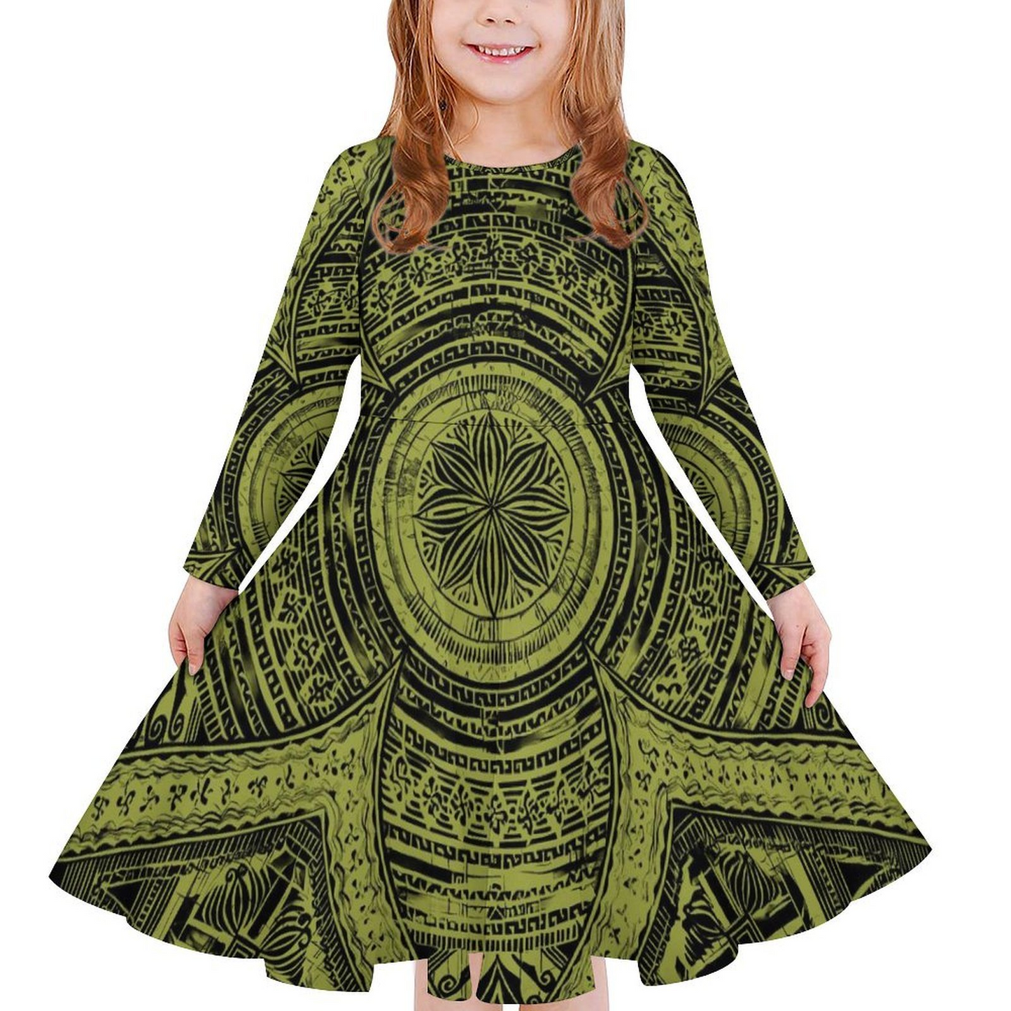 Robe fille tapa