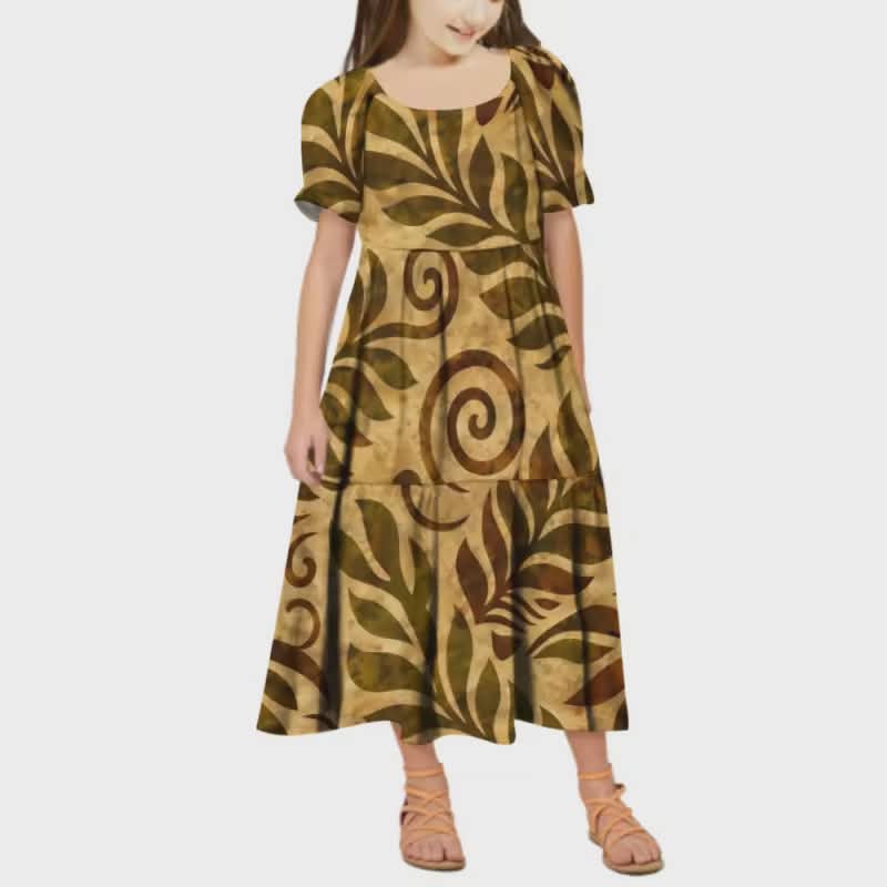 Robe longue tribal