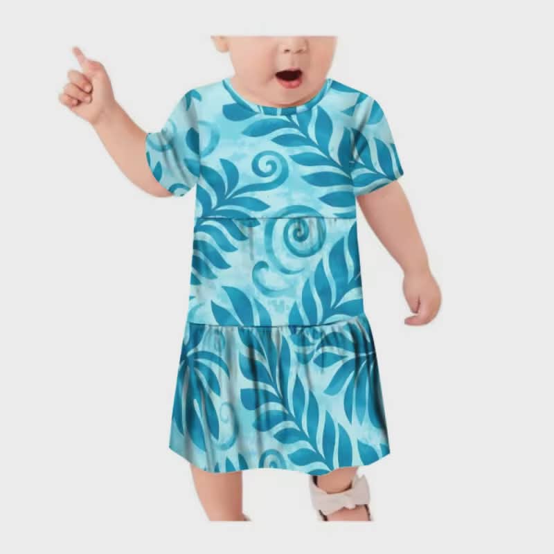 Robe bébé tribal