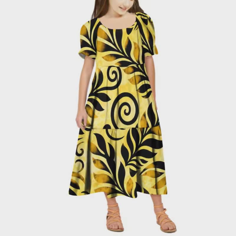 Robe longue tribal