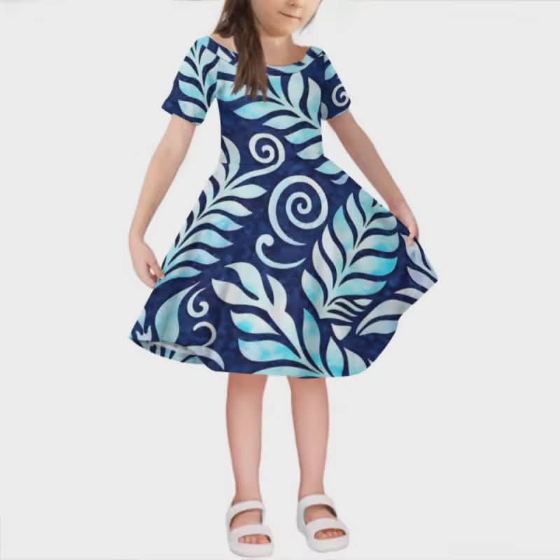 Robe courte tribale