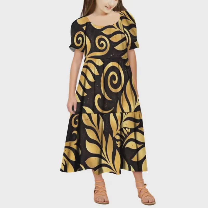 Robe longue tribal