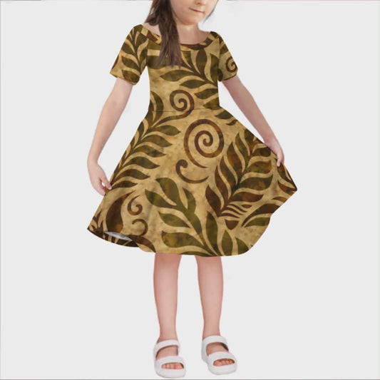 Robe courte tribale
