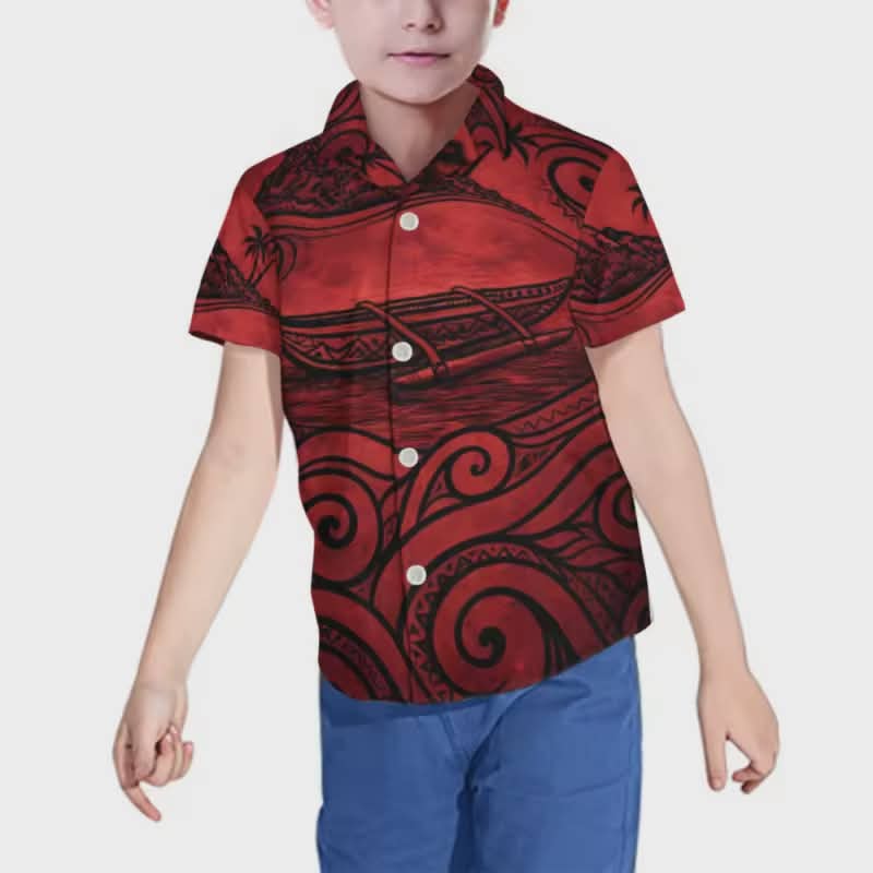 Chemise enfant tribal