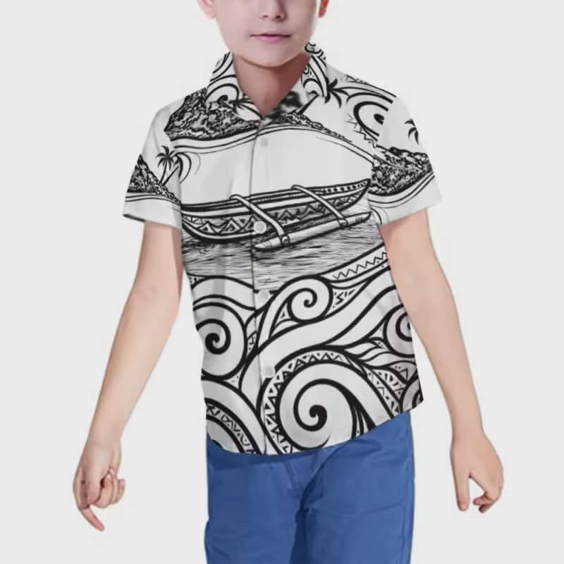 Chemise enfant tribal