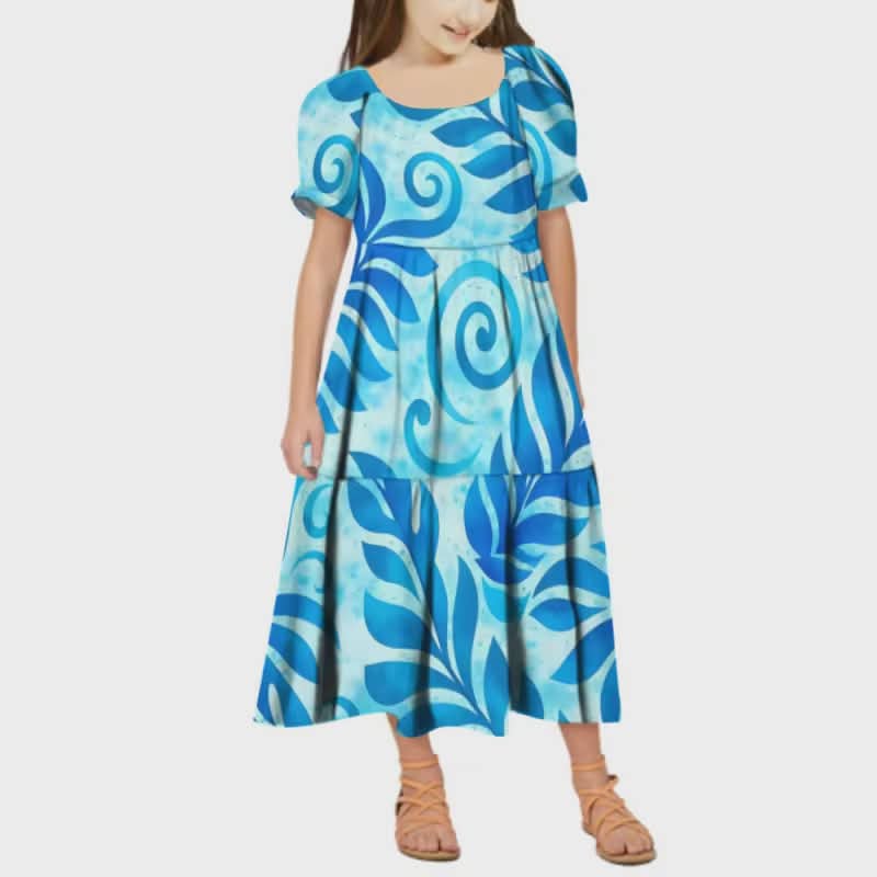 Robe longue tribal