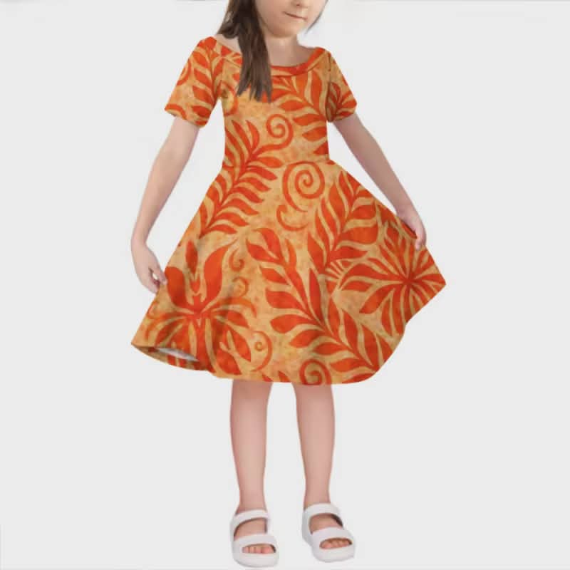 Robe courte tribale