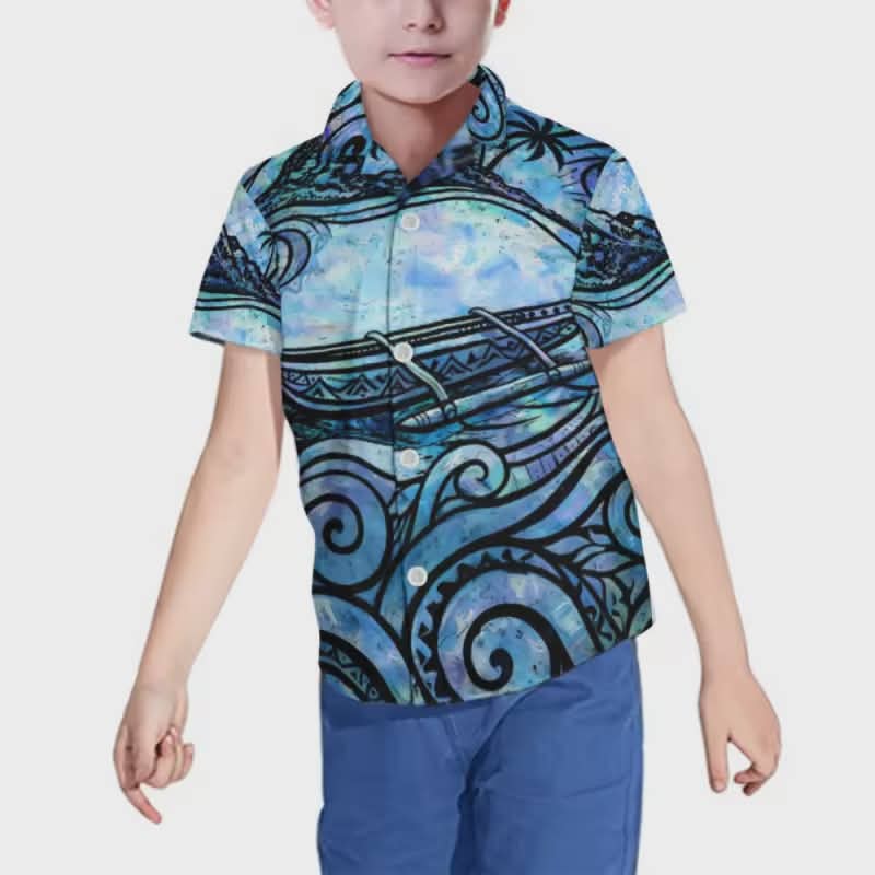 Chemise enfant tribal