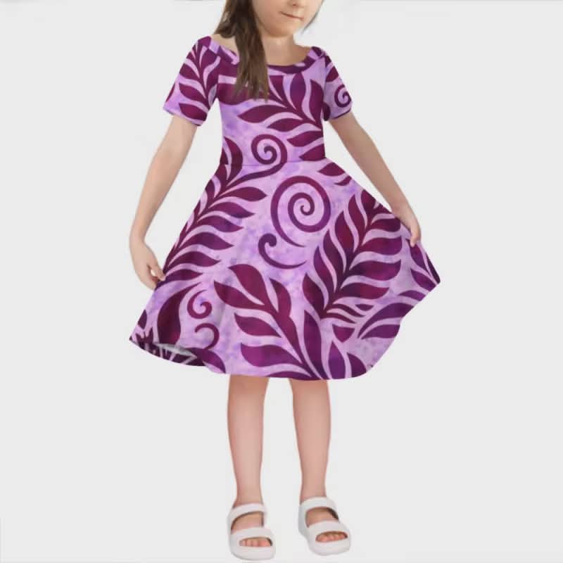 Robe courte tribale