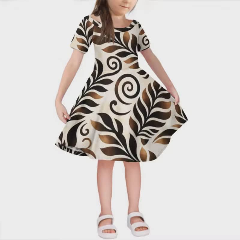 Robe courte tribale
