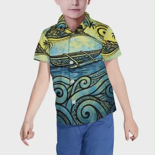 Chemise enfant tribal