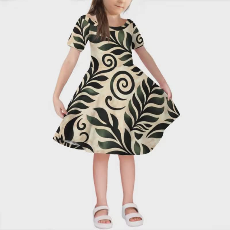 Robe courte tribale