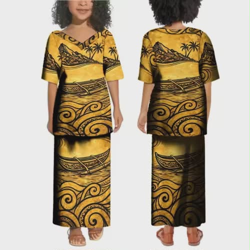 Ensemble fille tribal