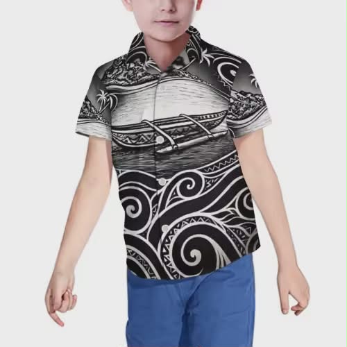 Chemise enfant tribal