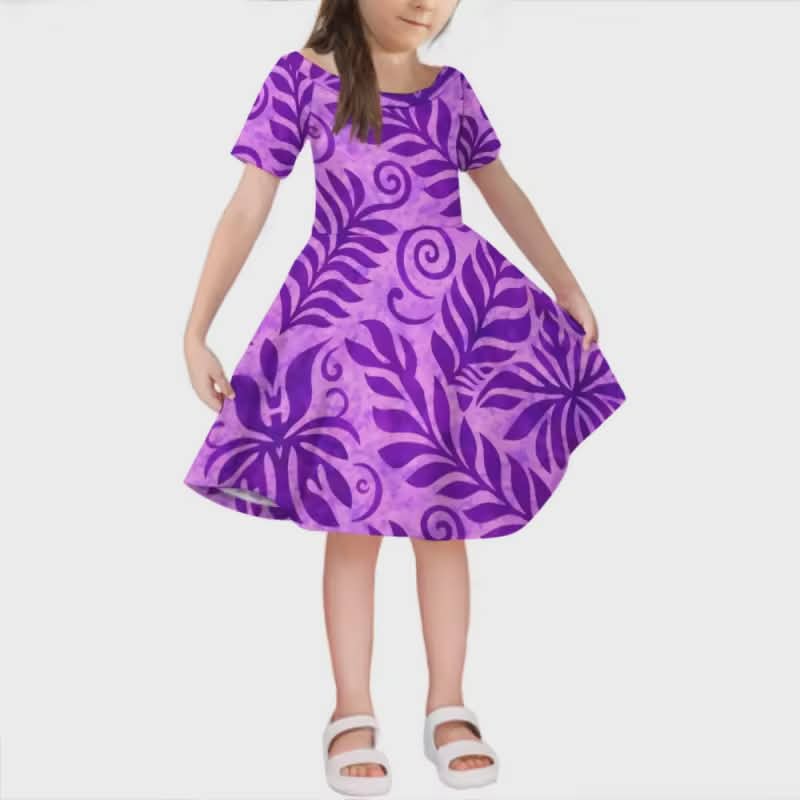 Robe courte tribale