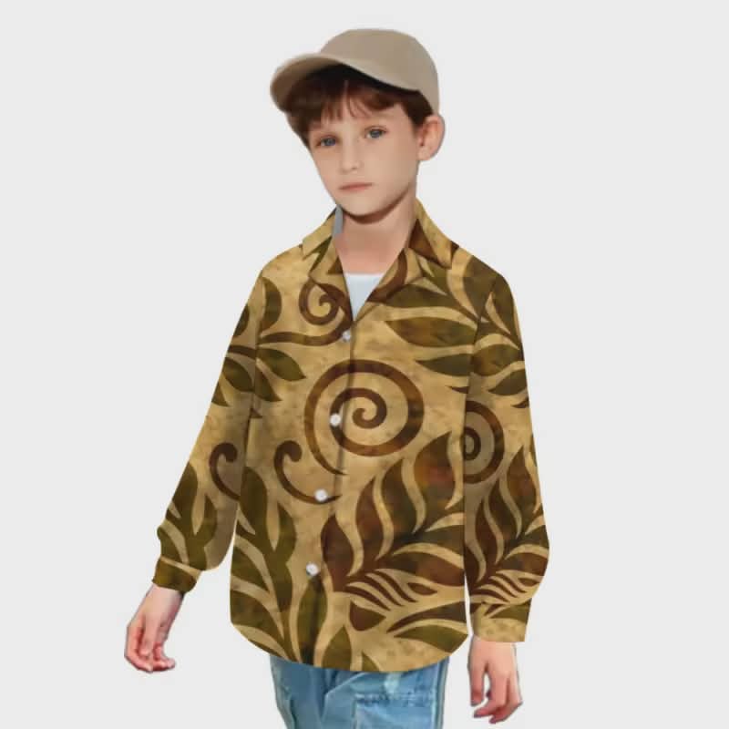 Chemise longue tribale