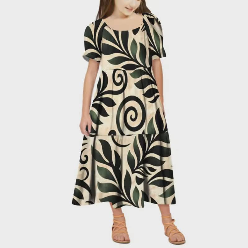 Robe longue tribal