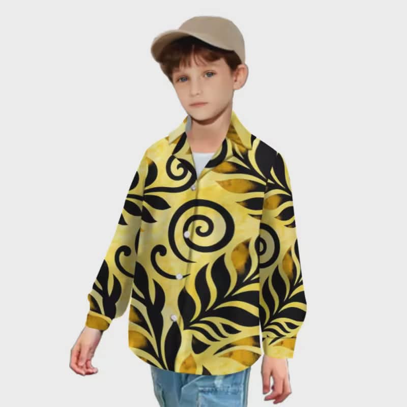 Chemise longue tribale