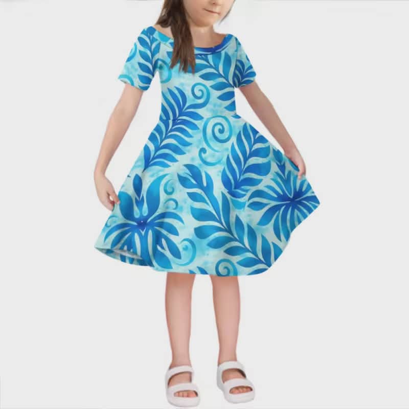 Robe courte tribale