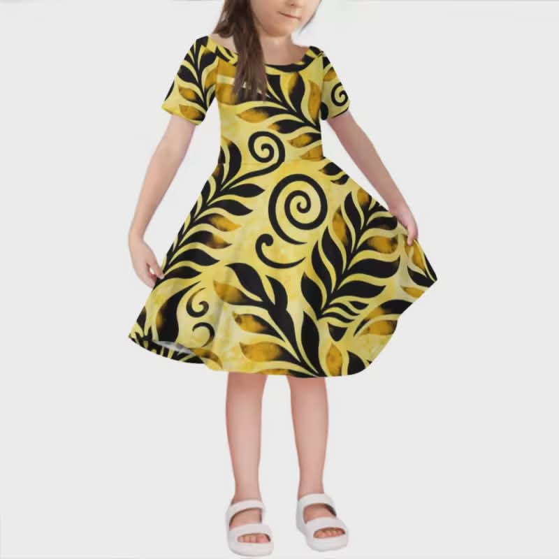 Robe courte tribale