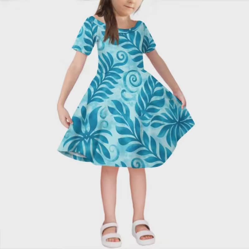 Robe courte tribale