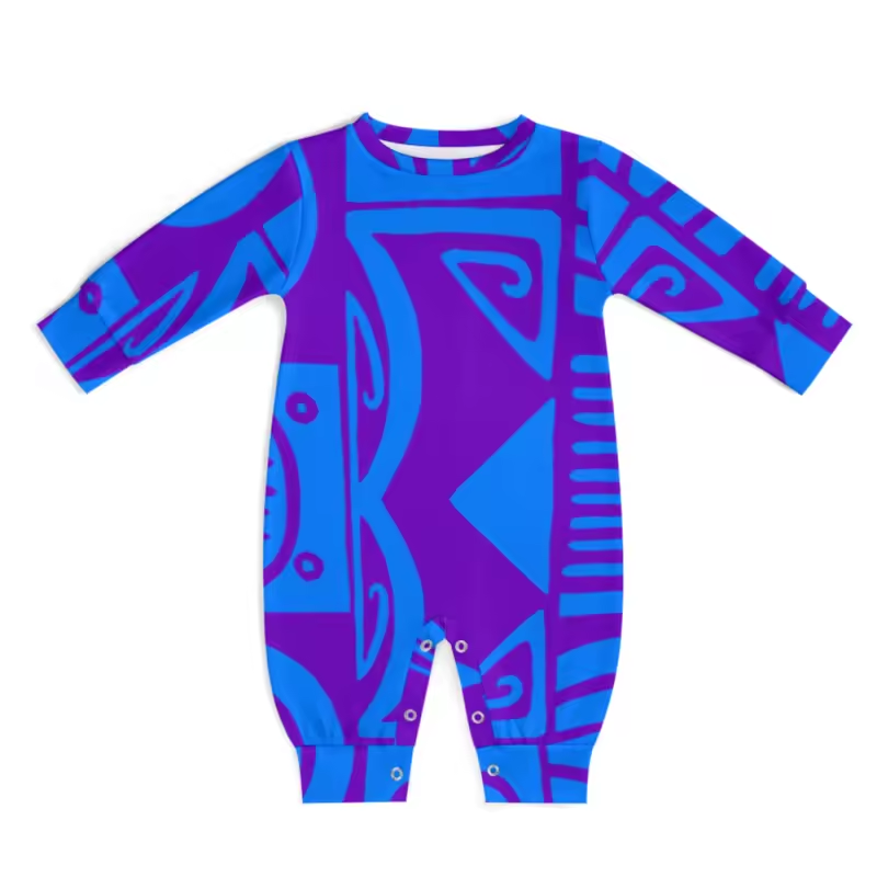 Pyjama art polynésien.