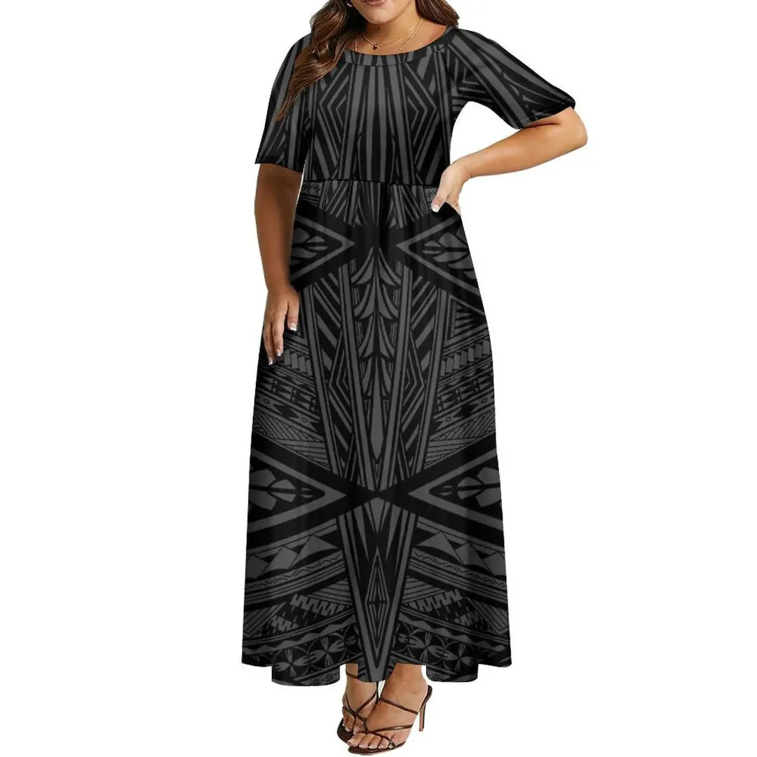 Robe femme longue  tribal