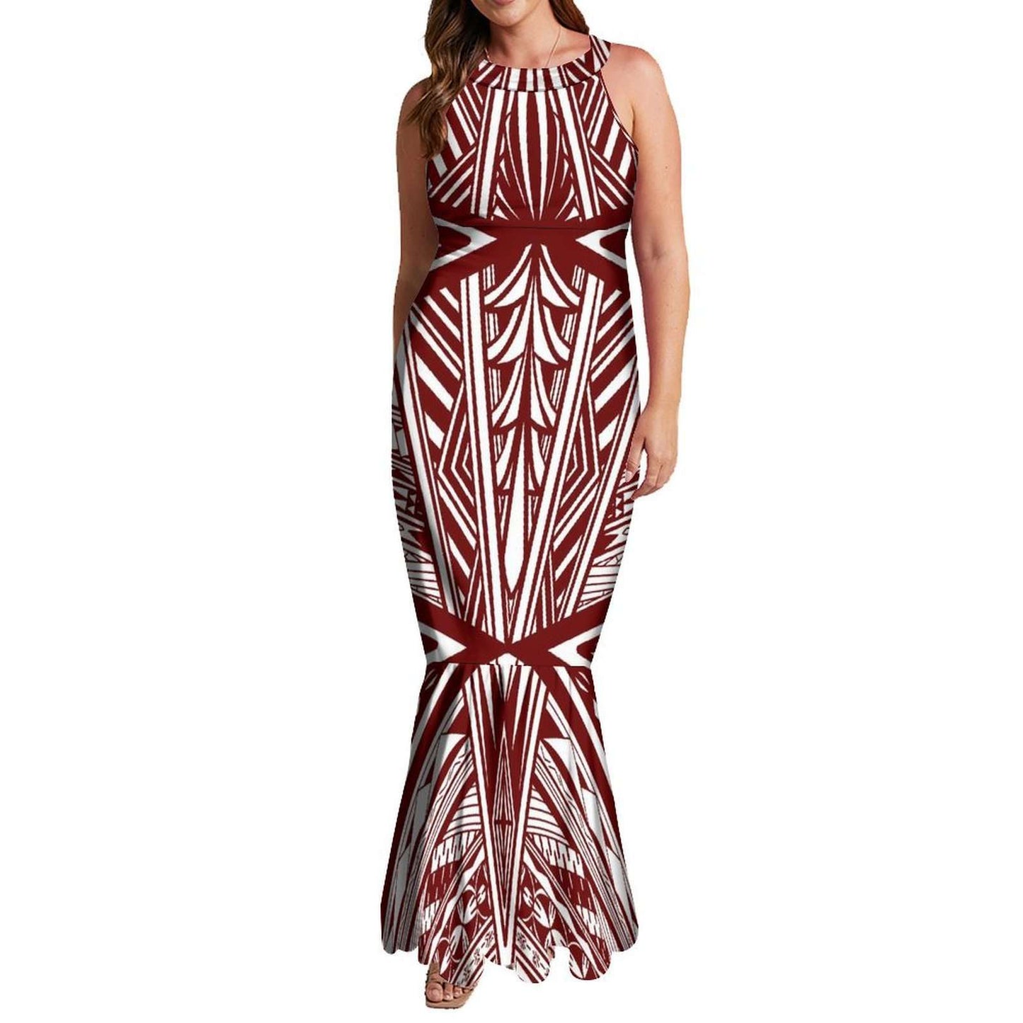 Robe longue tribal