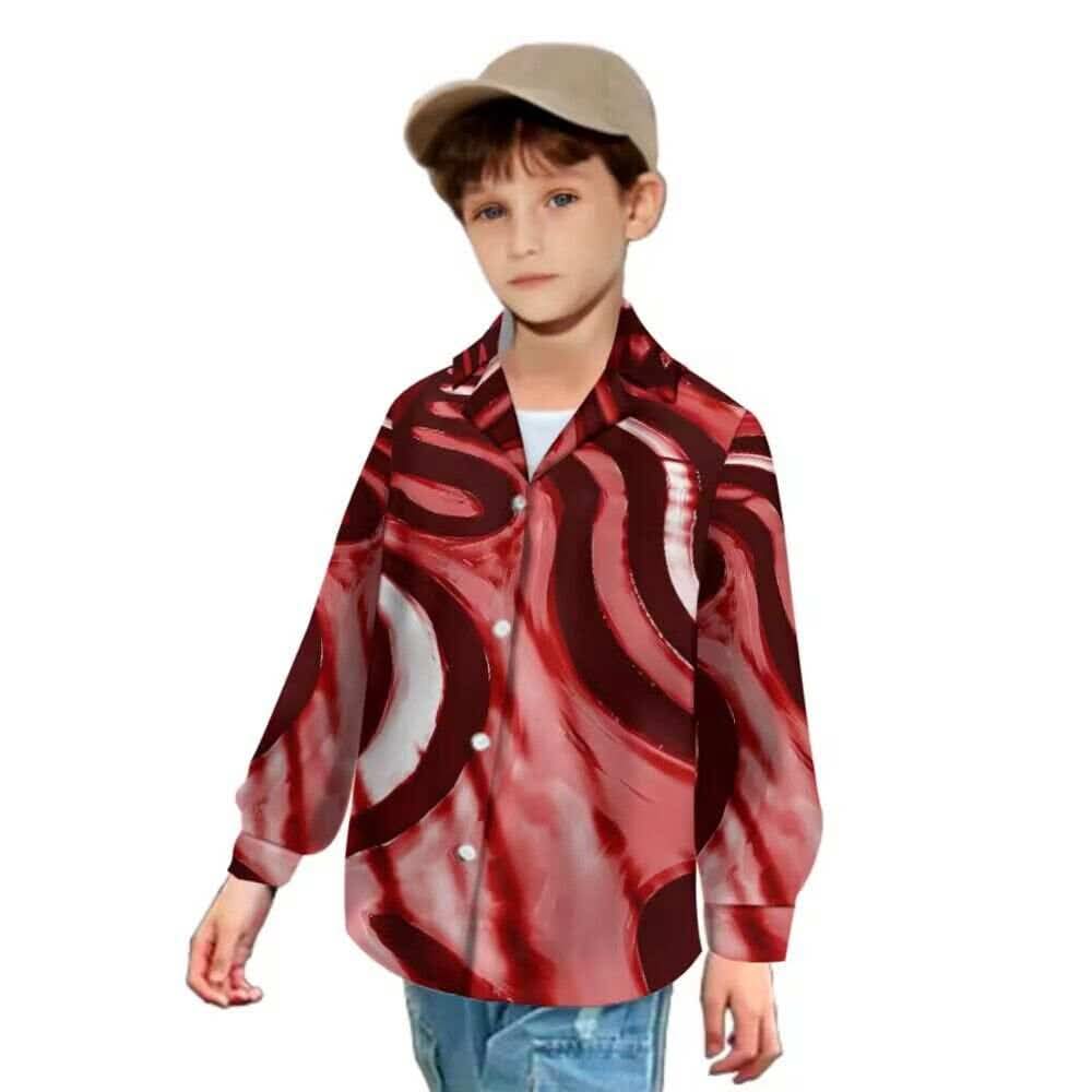Chemise enfant manches longues  art polynésien(3)