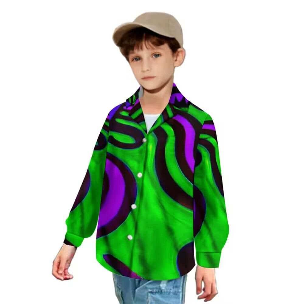 Chemise enfant  art polynésien(3)