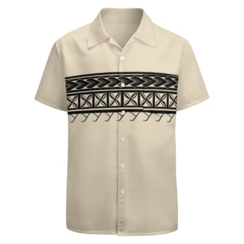 Chemise manches courtes Tribal (3)