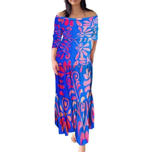 Robe longue tribal
