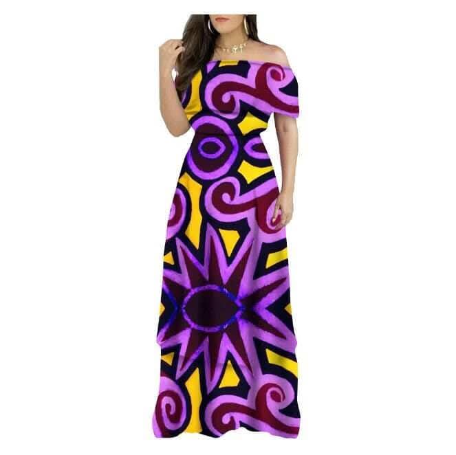 Robe tribal longues
