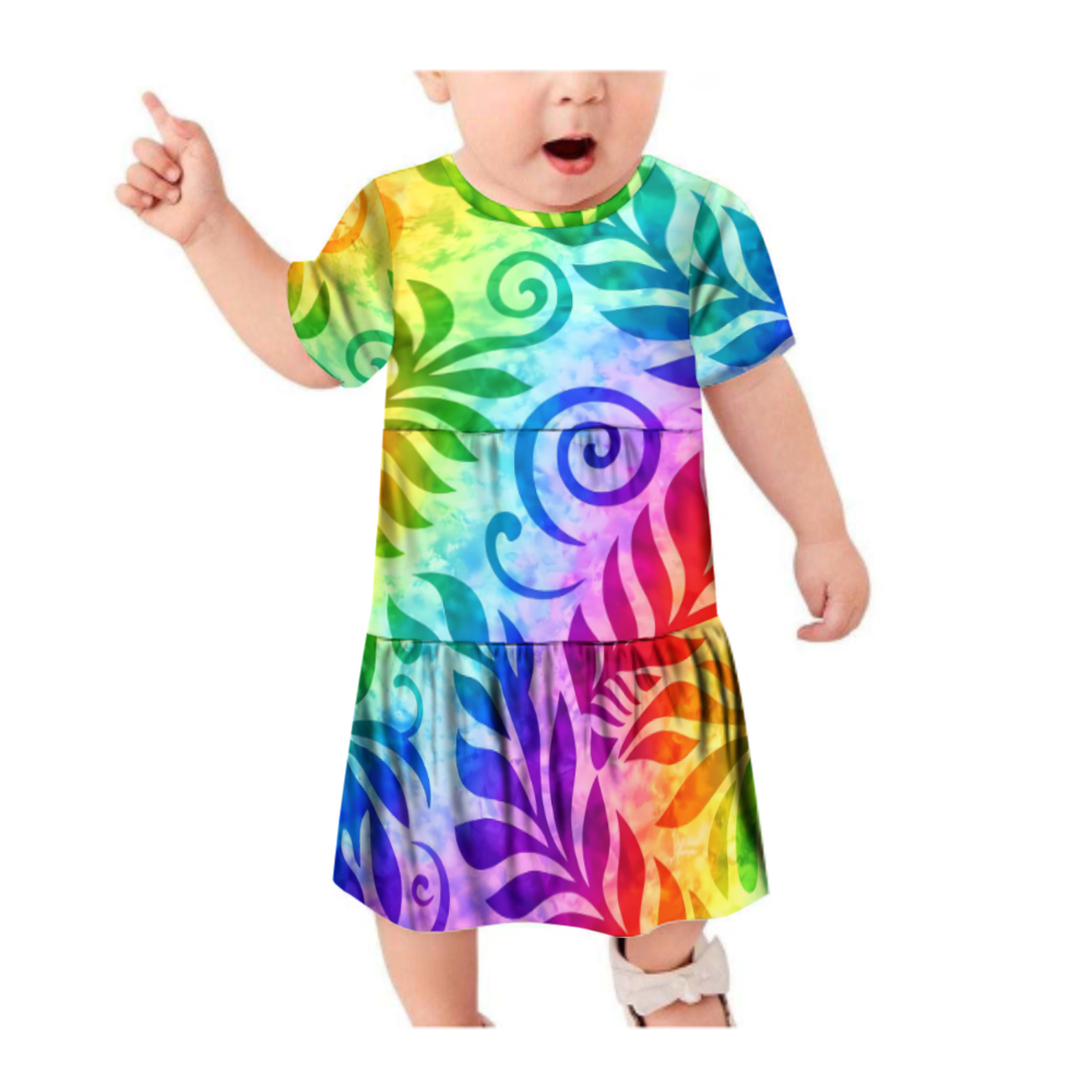 Robe bébé tribal