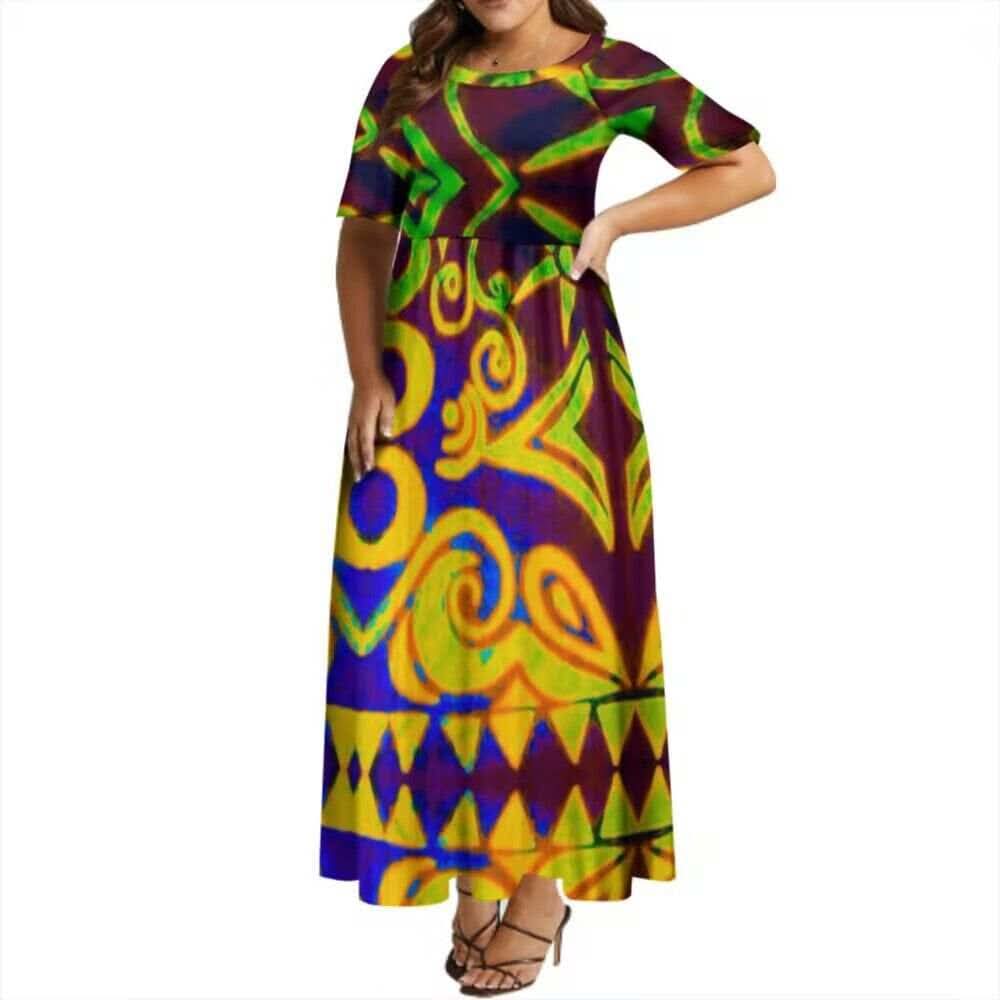 Robe longue tribal