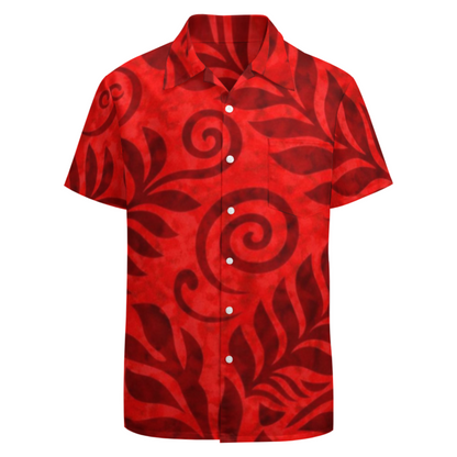 Chemise manches courtes tribal